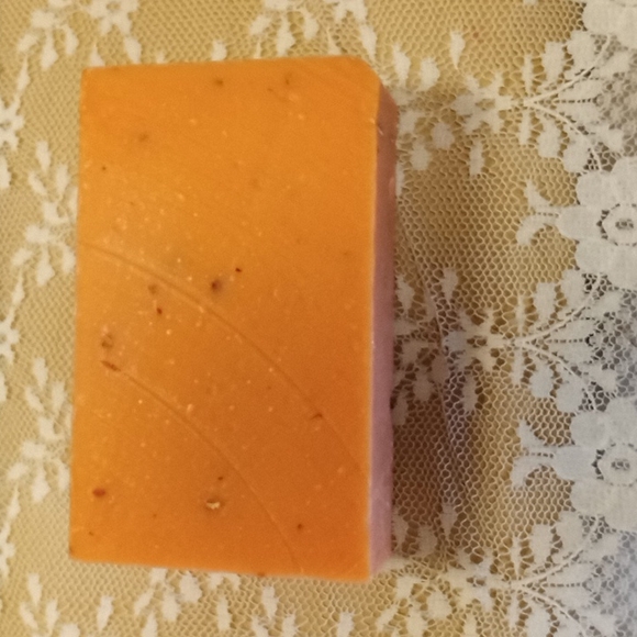 Turmeric, Orange & Honey Cold Process Soap Bar - Picture 7 of 8